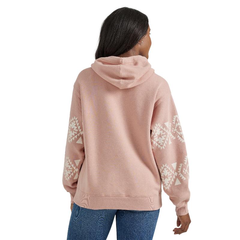 WRANGLER - Retro Punchy Hoodie Pink