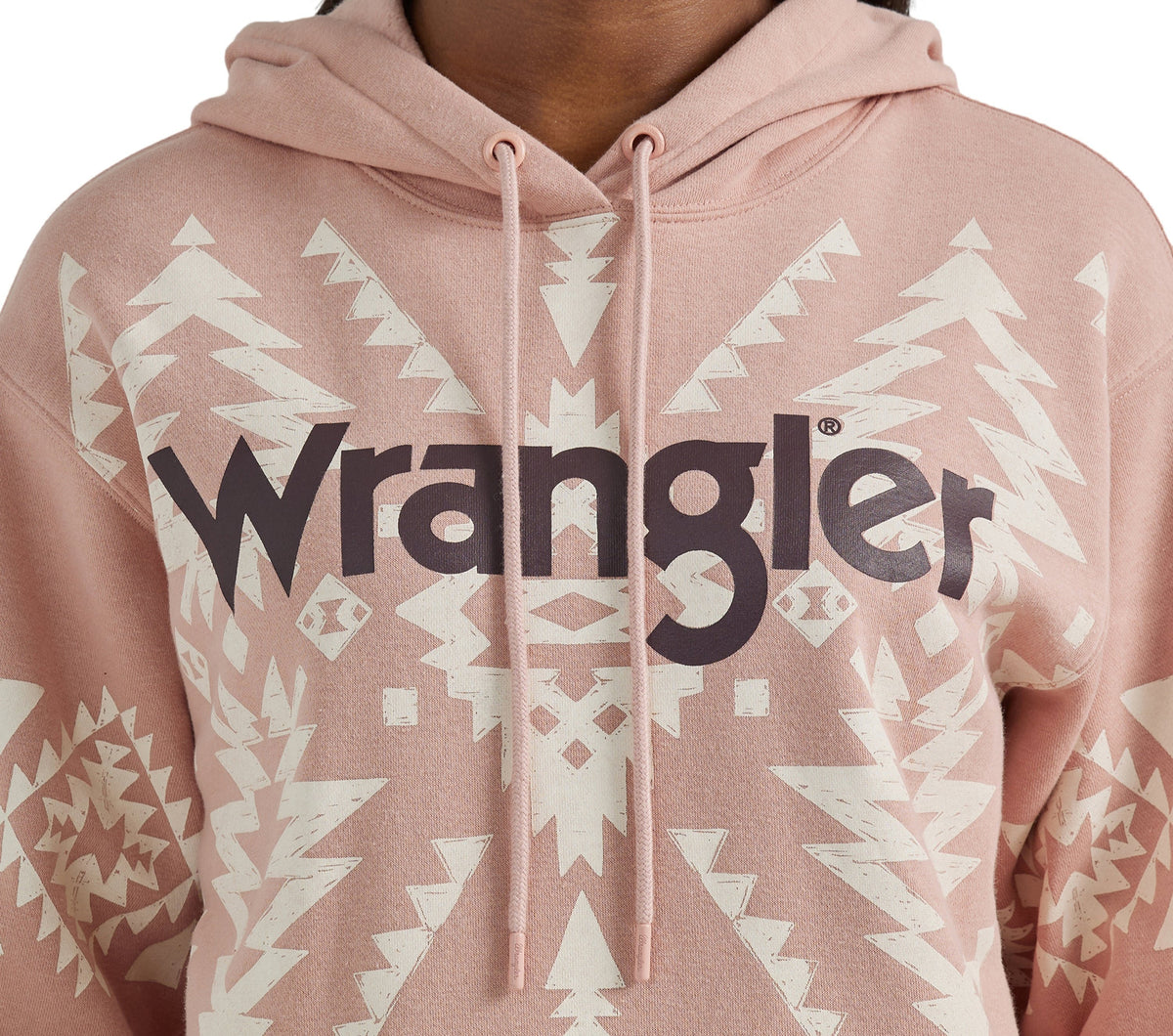 WRANGLER - Retro Punchy Hoodie Pink