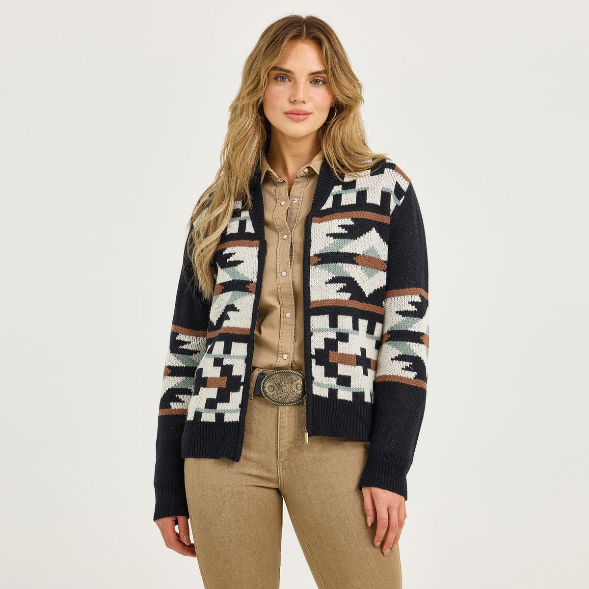 WRANGLER - ZIP CARDIGAN