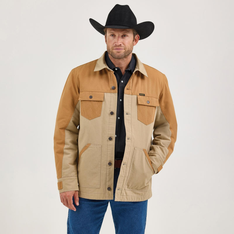 WRANGLER CANVAS CHORE COAT