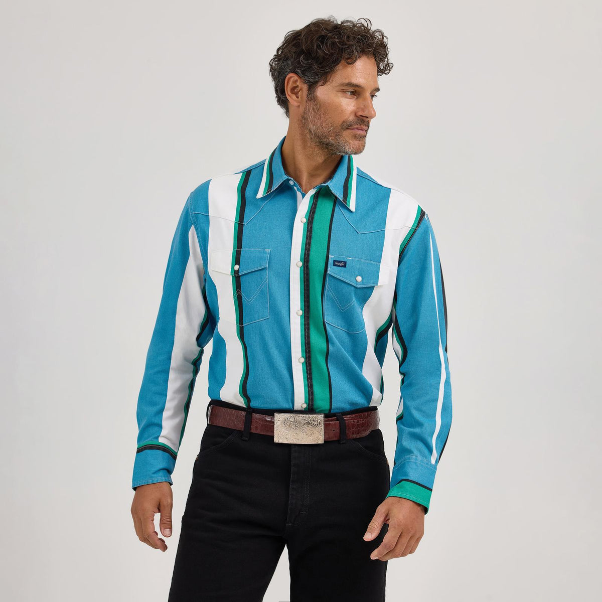 WRANGLER VINTAGE BRUSHPOPPER BLUE
