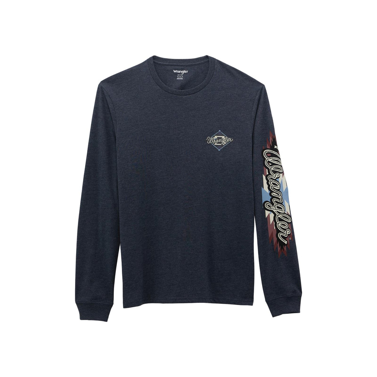 WRANGLER L/S AZTEC MENS TEE