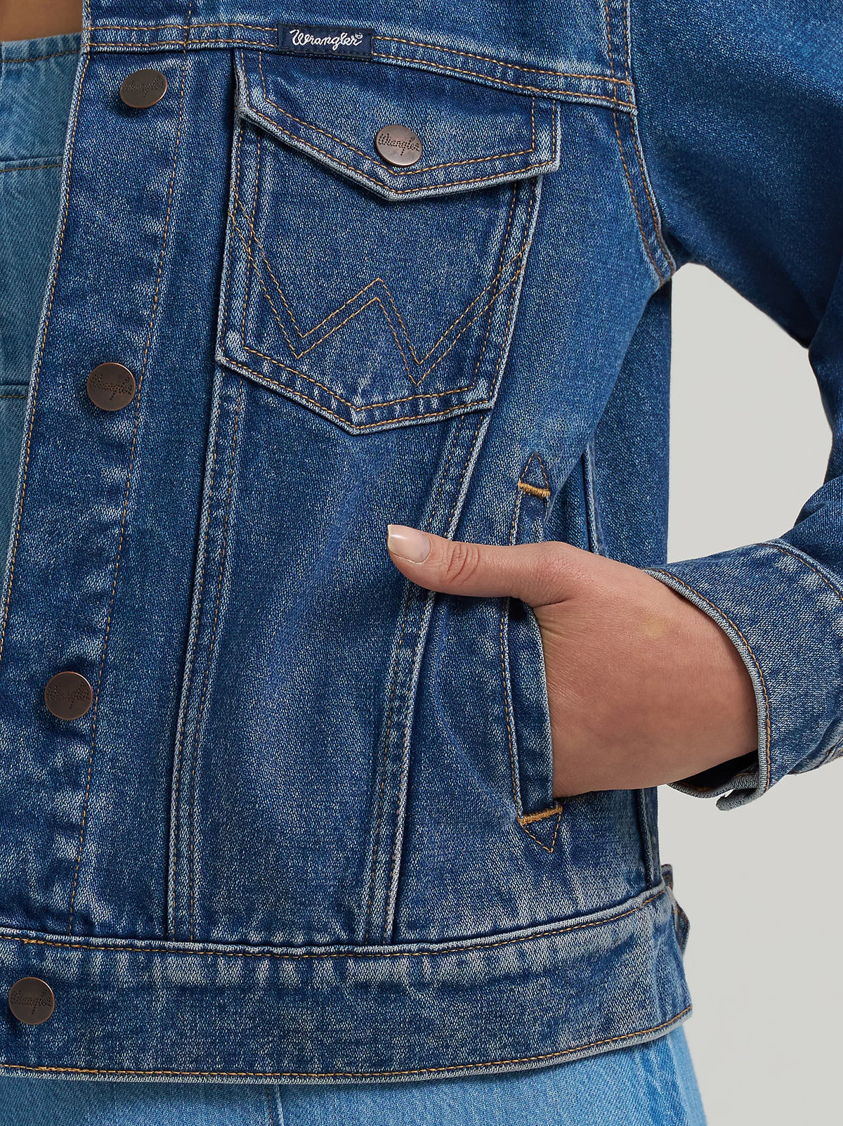 WRANGLER - WOMENS WESTERN UNLINE JACKET