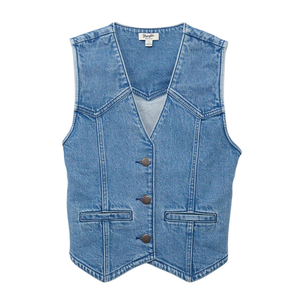WRANGLER - WOMENS WESTERN DENIM VEST