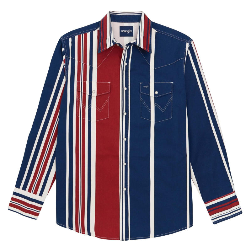 WRANGLER VINTAGE BRUSHPOPPER BLUE/WHITE/RED