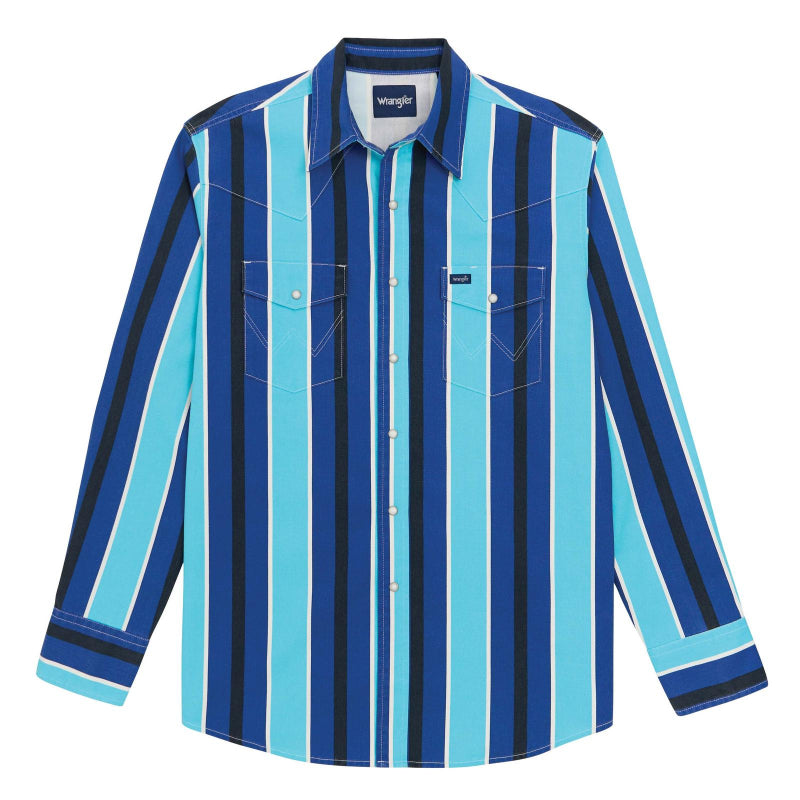 WRANGLER VINTAGE BRUSHPOPPER BLUE/TURQ