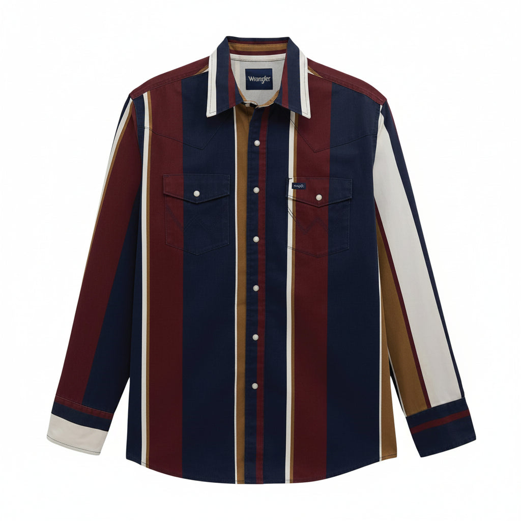 WRANGLER VINTAGE BRUSHPOPPER MULTI NAVY 610