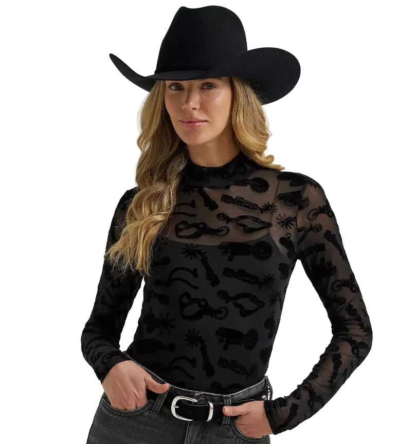 WRANGLER SPUR MESH TOP