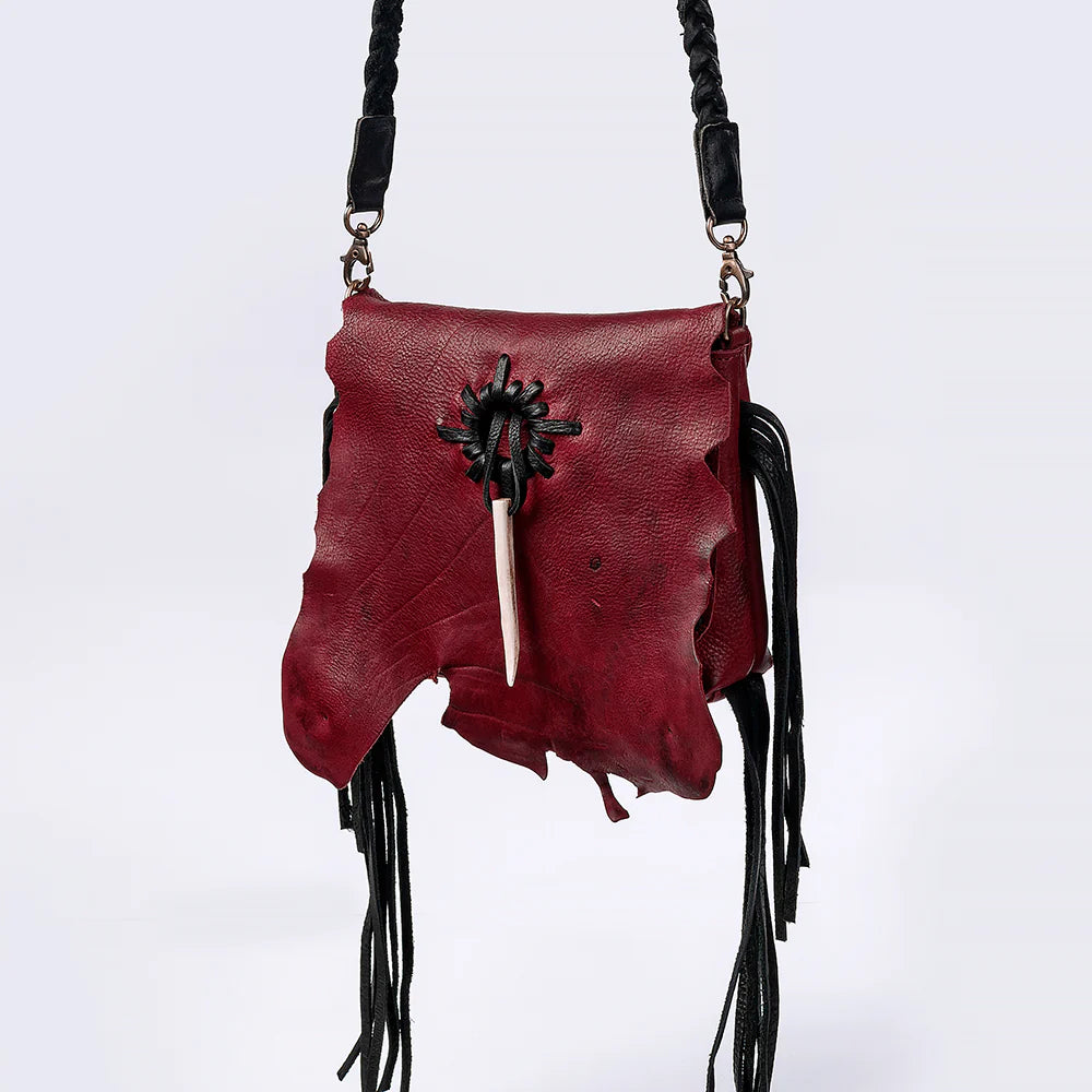 AMERICAN DARLING DESIGNER BAG BURGUNDY