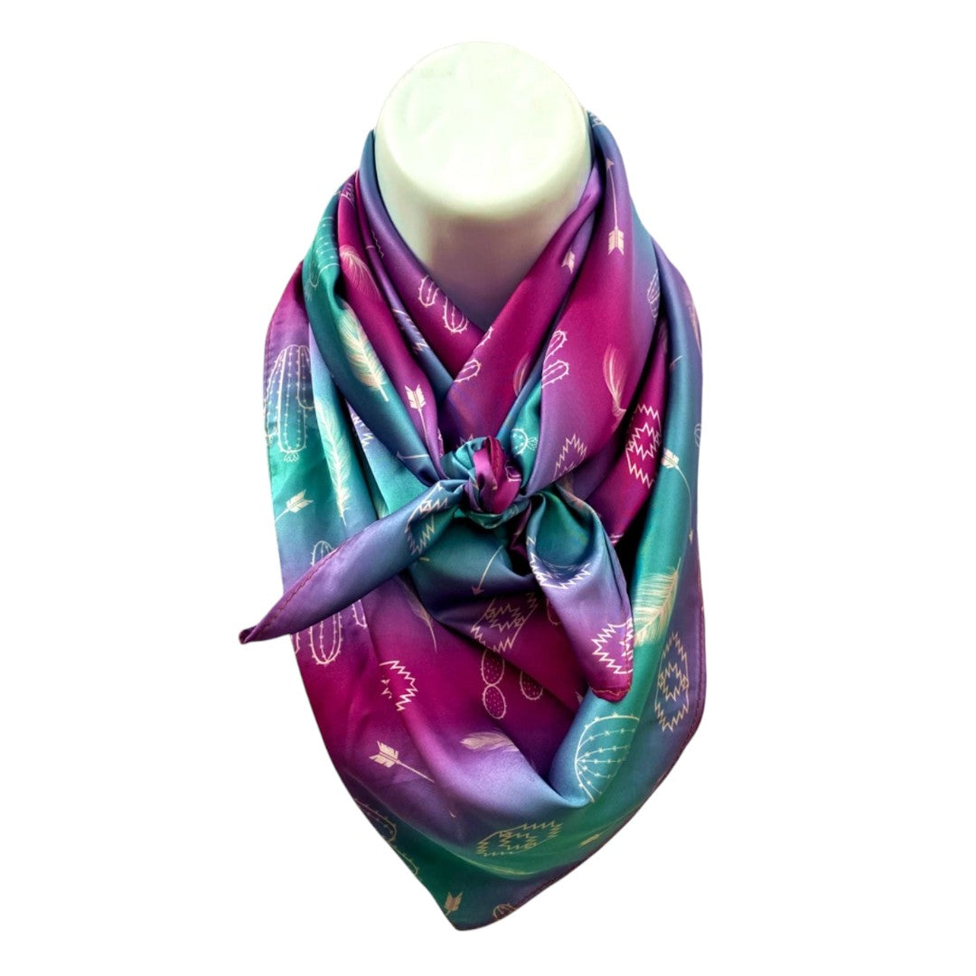 DR 100% SILK WILD RAG - DAKOTA