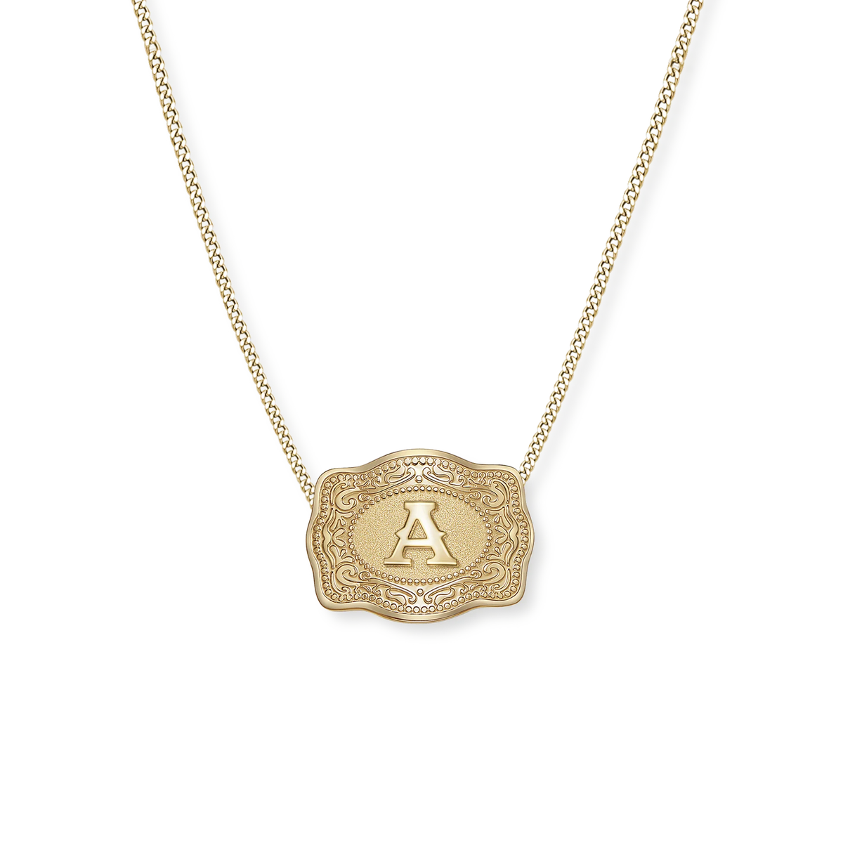 SPURWEST INITIAL NECKLACE