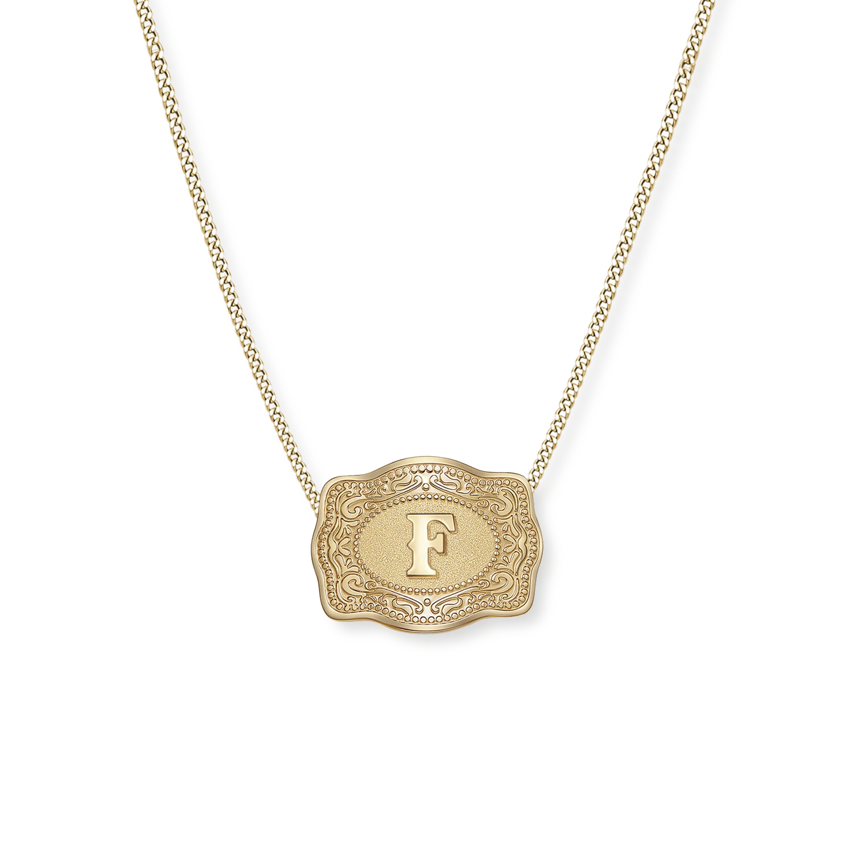 SPURWEST INITIAL NECKLACE
