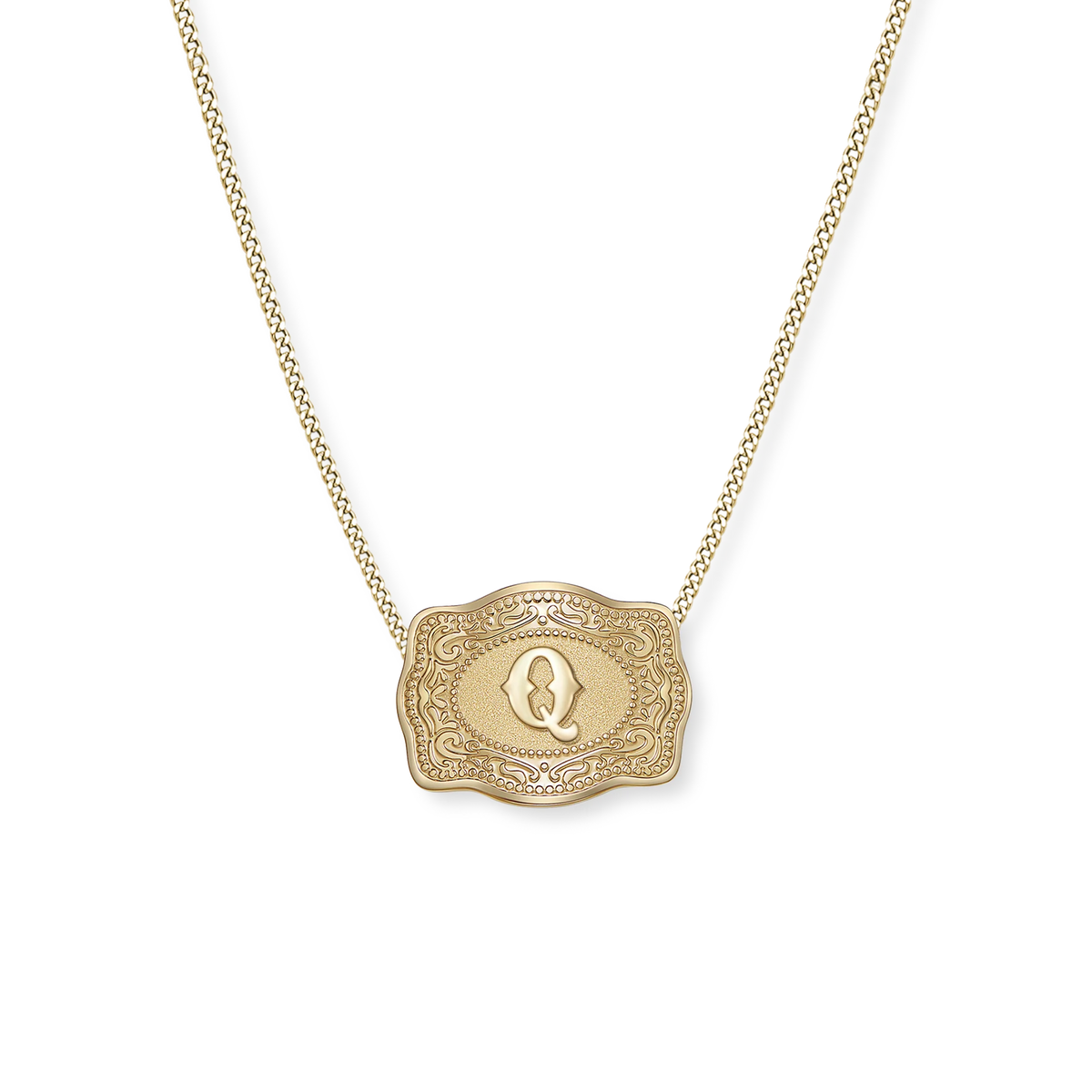 SPURWEST INITIAL NECKLACE