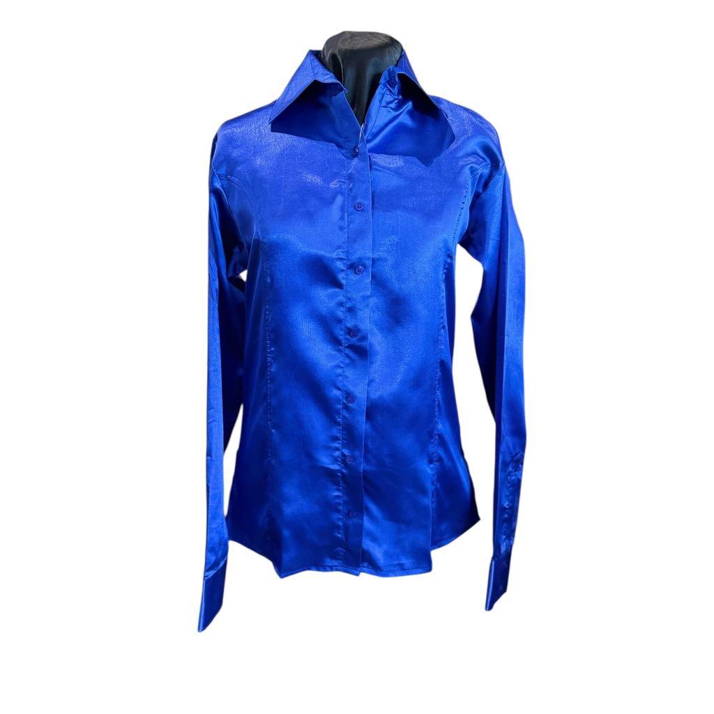 Satin Concealed Zip Up - Ladies