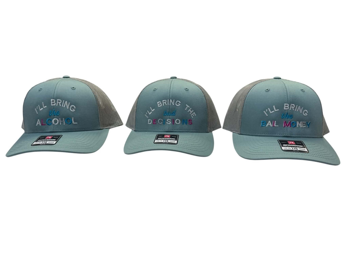 FASHION TRUCKER HAT - I'LL BRING THE ALCOHOL