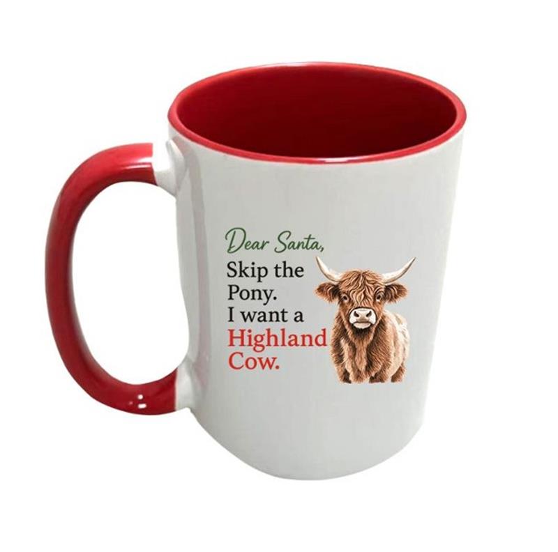 5 OZ MUG HIGHLAND COW