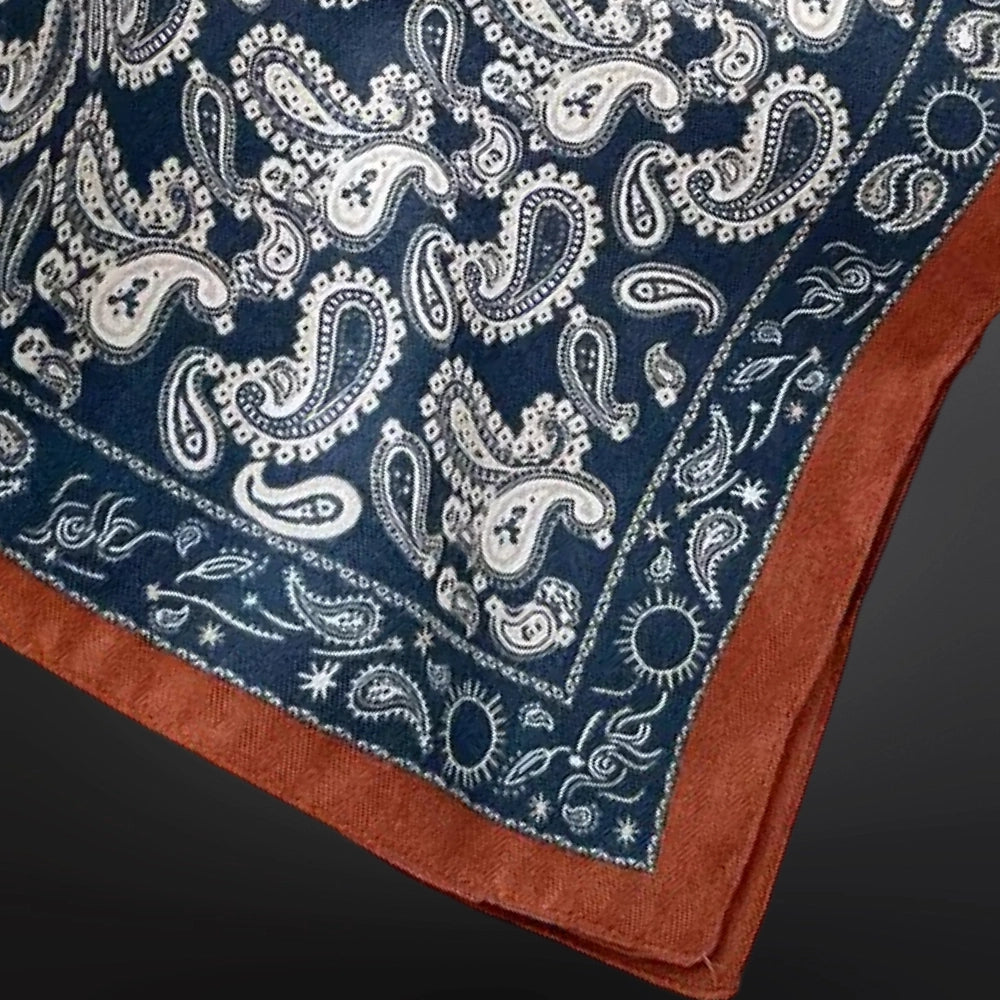 100% SILK 21 X 21 SQUARE SCARF