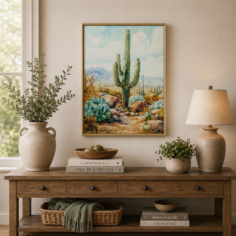 PRAIRIE SUN FRAMED ART