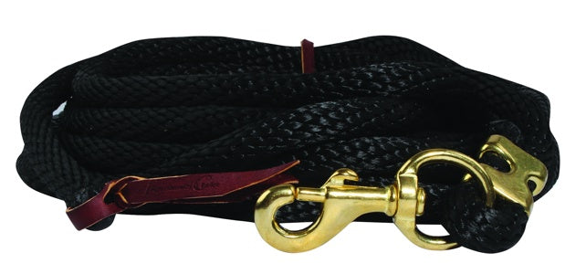 PROFESSIONALS CHOICE ROPE LUNGE LINE WITH SWIVEL SNAP