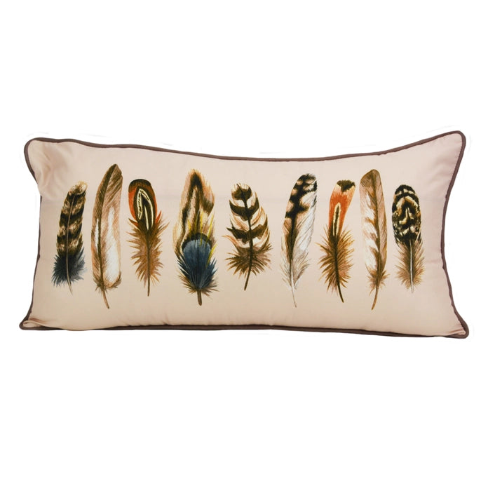 DECOR PILLOW - FEATHERS