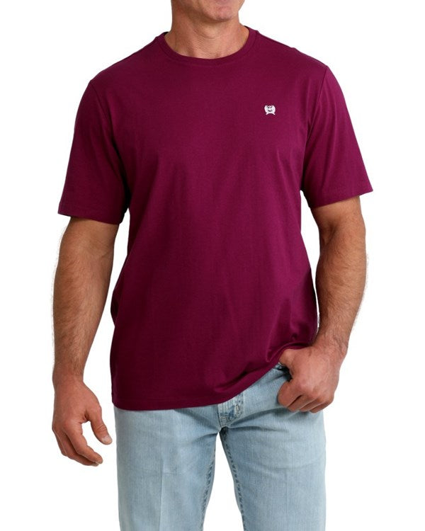 MEN'S CINCH TEE - SOLID MAROON