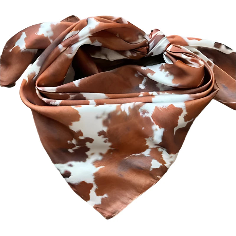 WILD RAG -LONGHORN COWHIDE