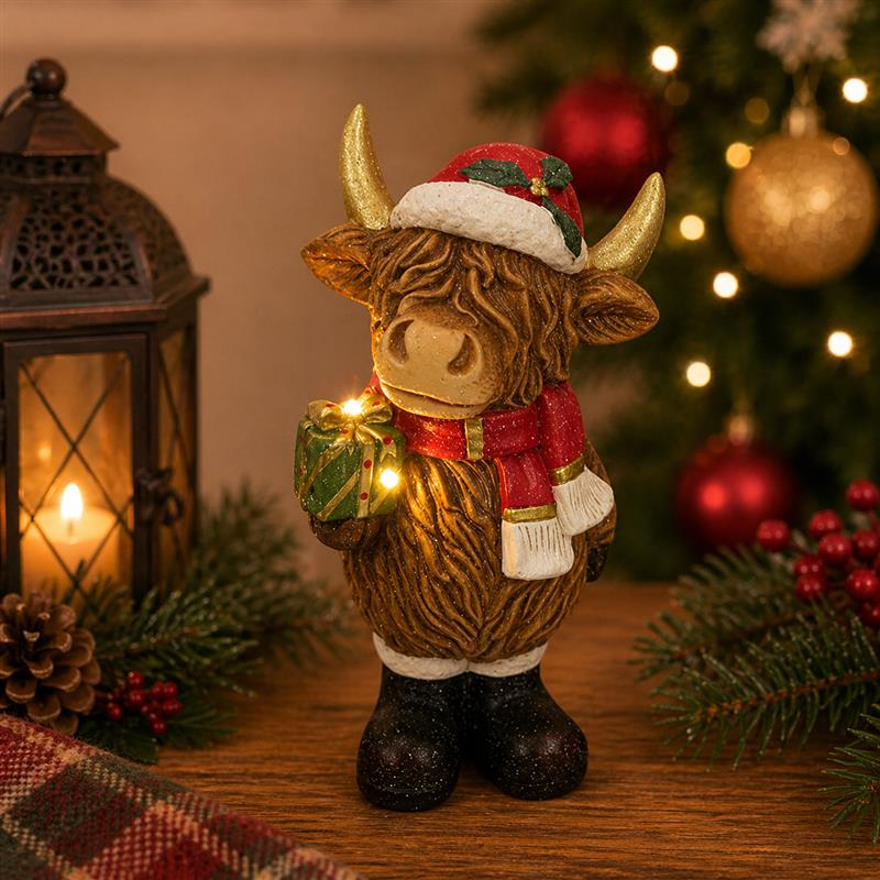 HIGHLAND COW LED LARGE