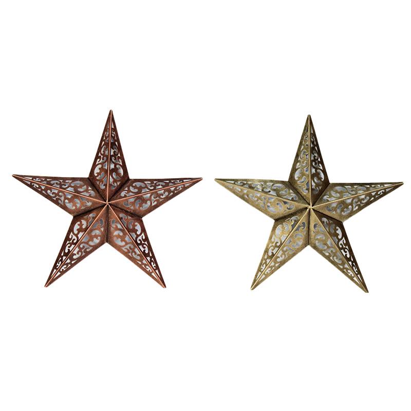 ASST METAL STARS
