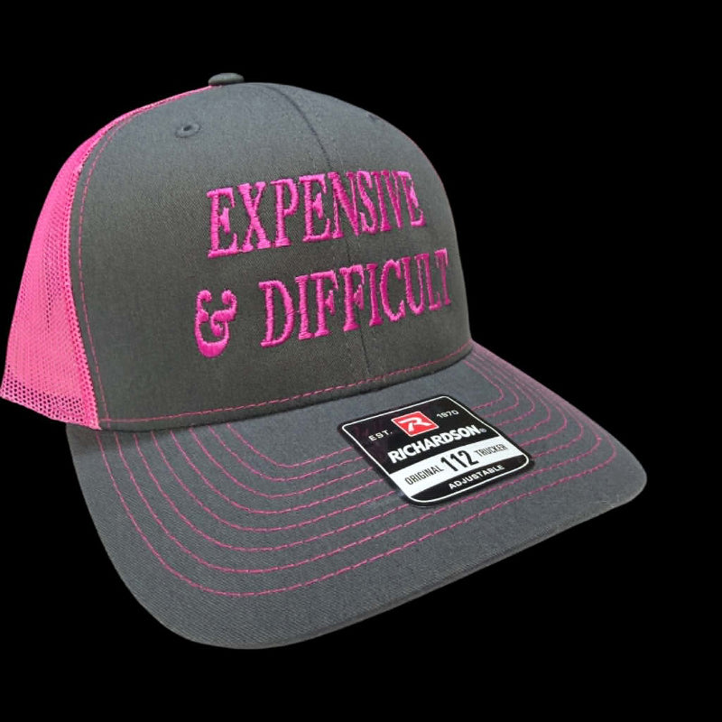 FASHION TRUCKER HAT - EXPENSIVE & DIFFICULT