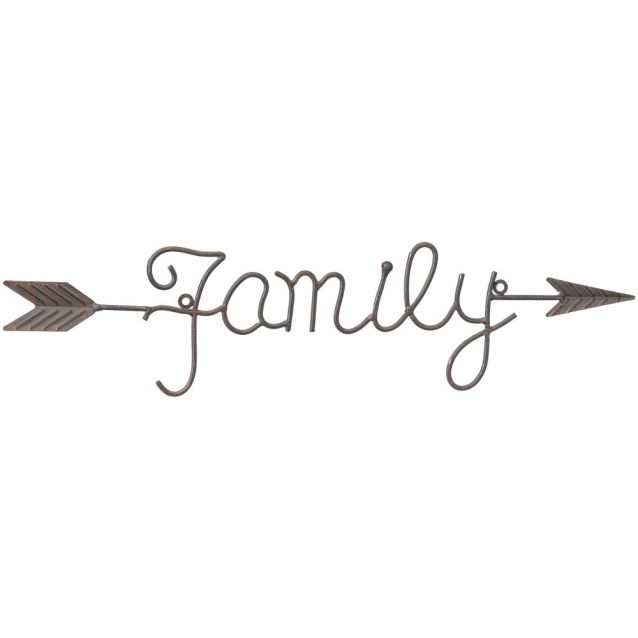 FAMILY ARROW SIGN