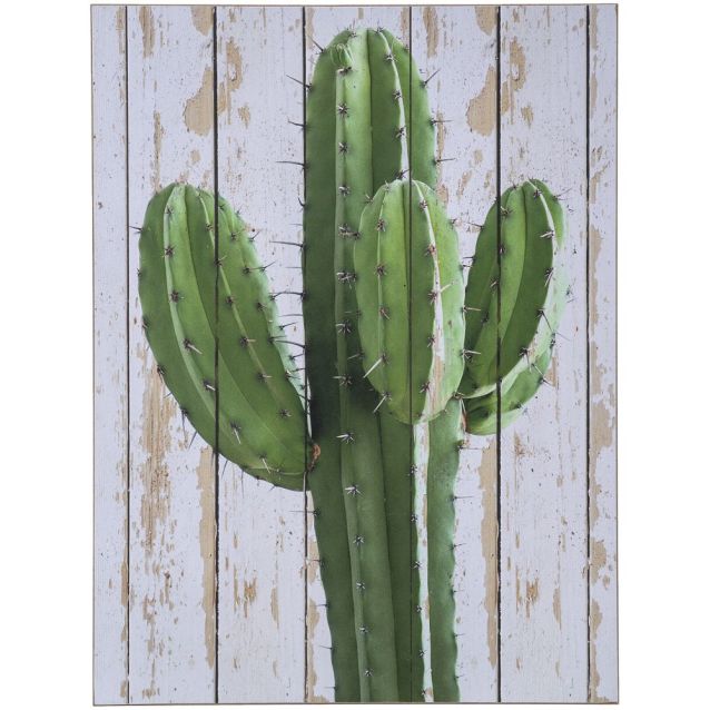 WALL DECOR CACTUS PLANKS