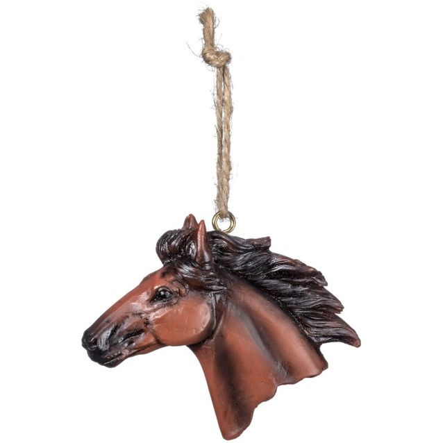 ORNAMENT - HORSE HEAD