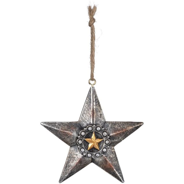 ORNAMENT - STAR WITH BEADS