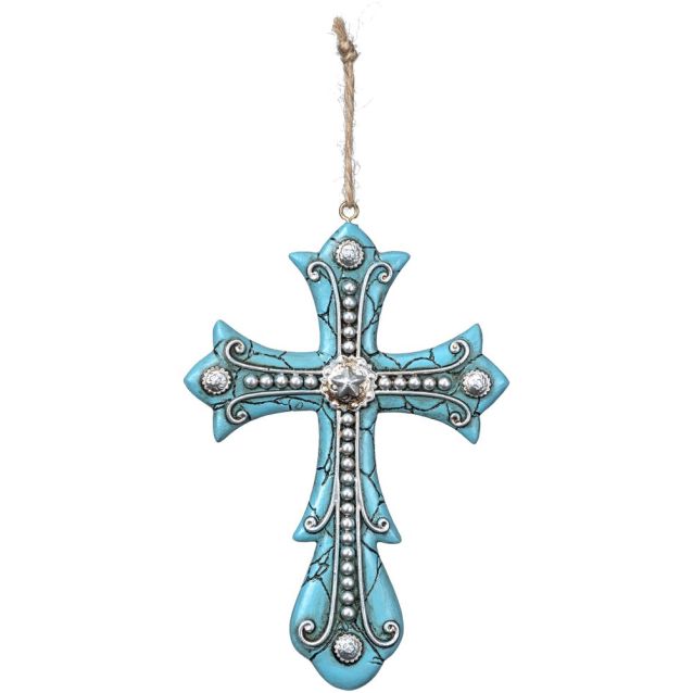 ORNAMENT - CROSS CONCHOS