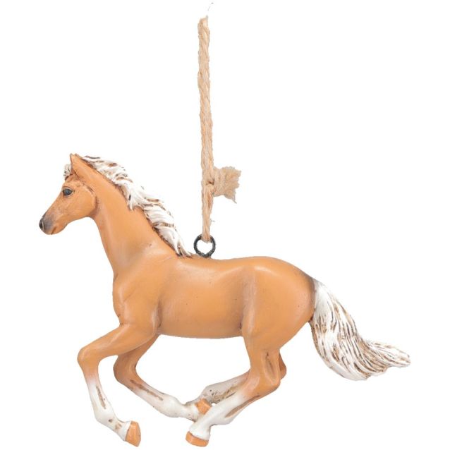 ORNAMENT - HORSE PALOMINO