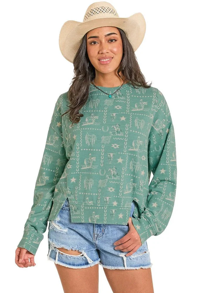 ROCK&ROLL CONVERSATIONAL PULLOVER