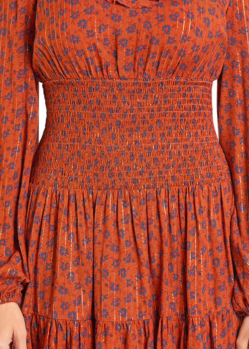 R&R WESTERN DRESS RUST