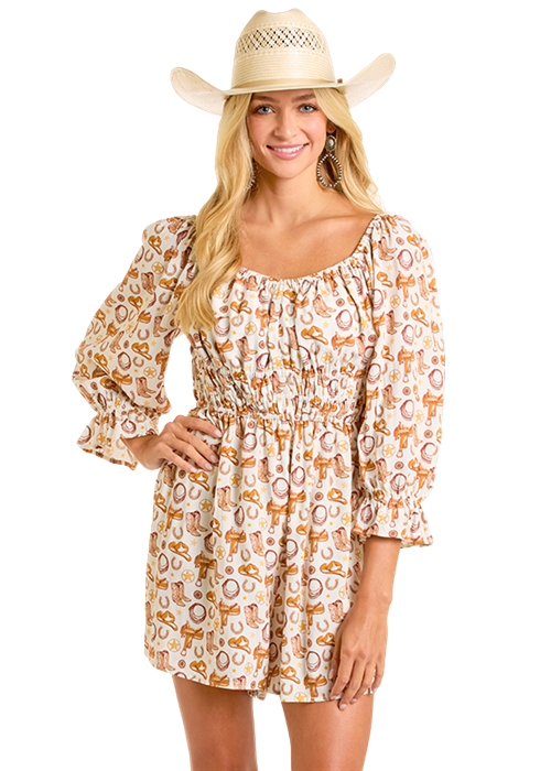 R&R WESTERN SKORT