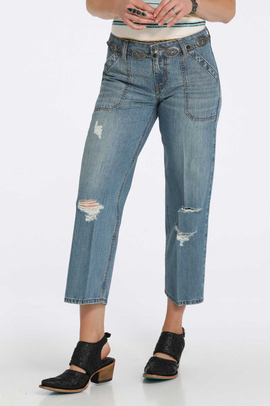 CINCH - MED STONE CROP - HANNAH