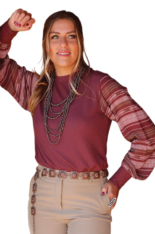 CRUEL DENIM WOMENS L/S BUR