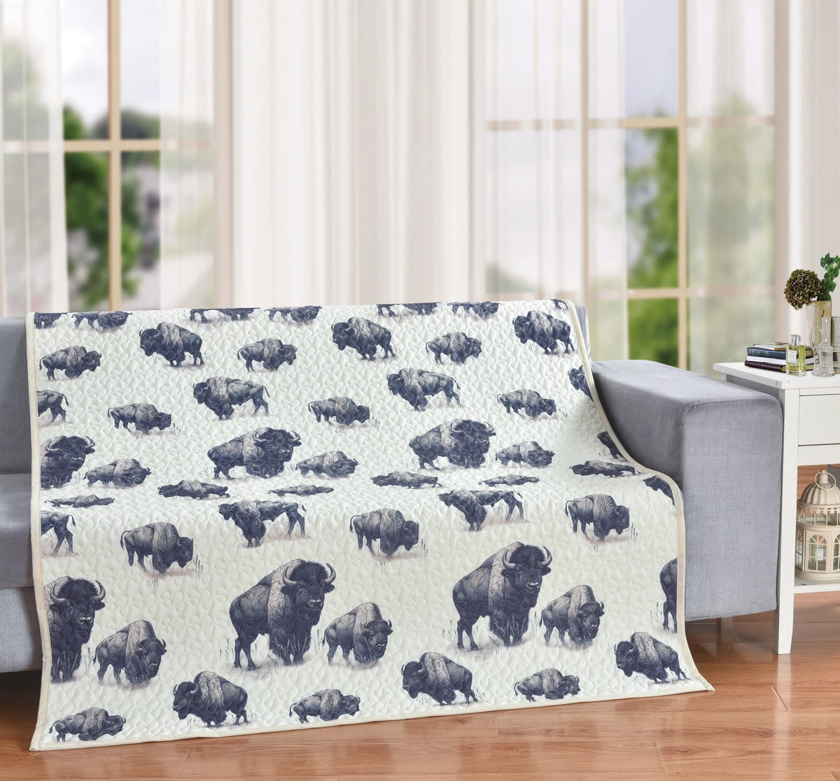 ECHO OF THE WILD PLUSH MICROFIBRE THROW