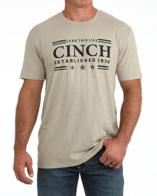 MEN'S CINCH TEE - TAN