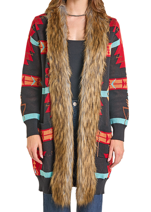 ROCK&ROLL SOUTHWEST SWEATER CARDIGAN