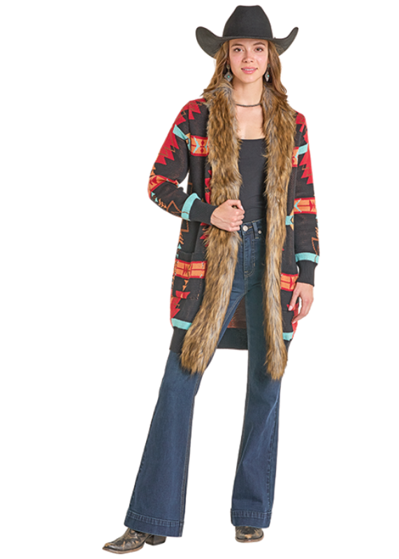 ROCK&ROLL SOUTHWEST SWEATER CARDIGAN