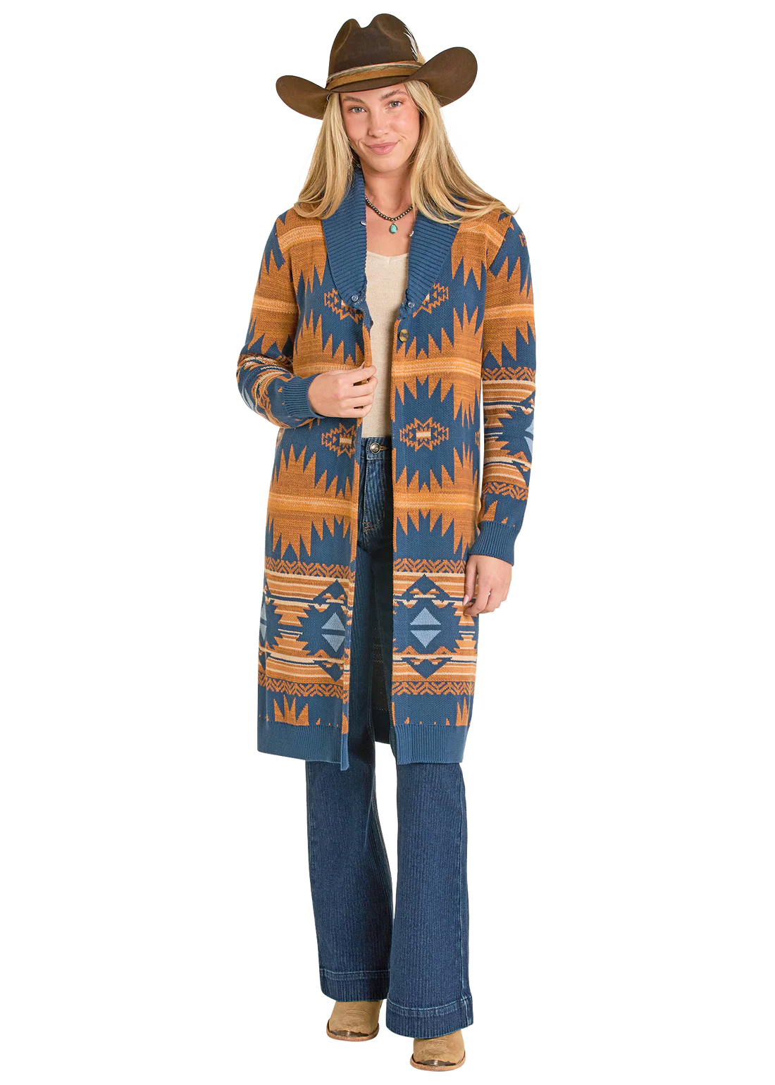 ROCK&ROLL SOUTHWEST SWEATER CARDIGAN