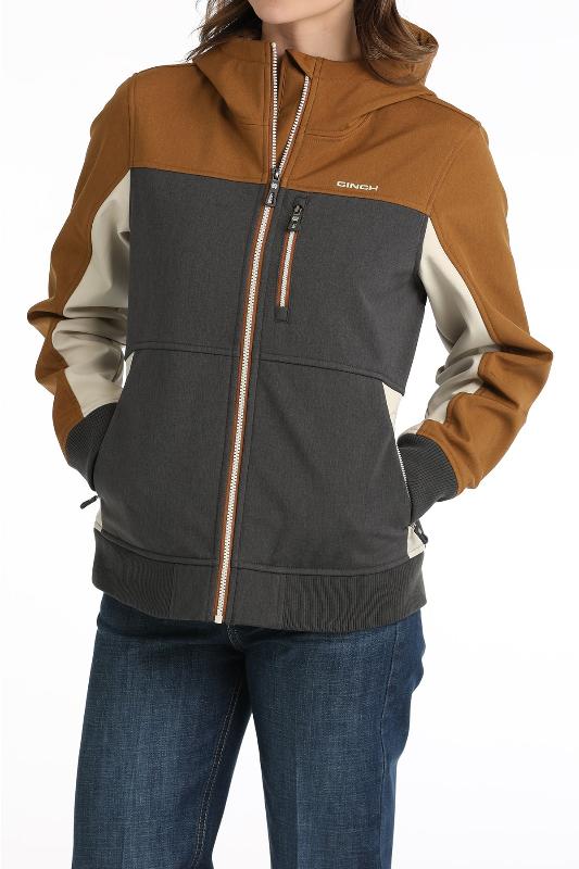 CINCH WOMENS BONDED HOODED JACKET