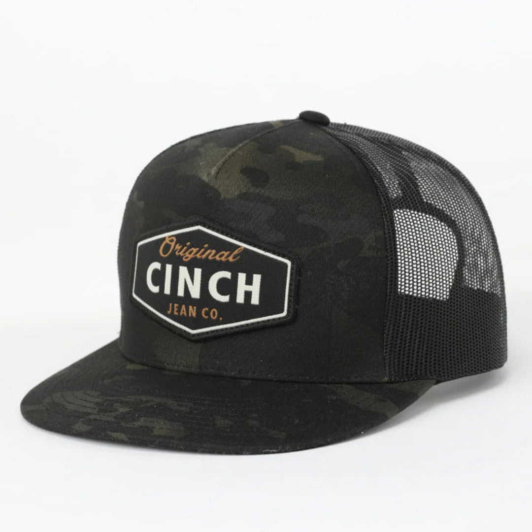 CINCH  YUPOONG TRUCKER CAP CAMO