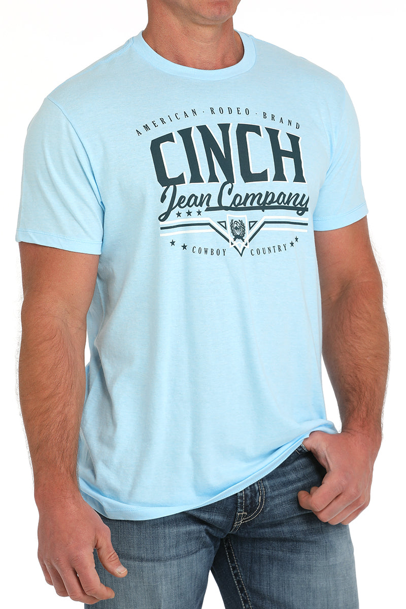 MEN'S CINCH TEE - light blue
