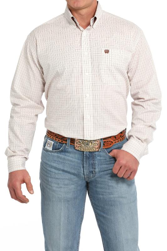 CINCH MEN'S L/S  PLAID