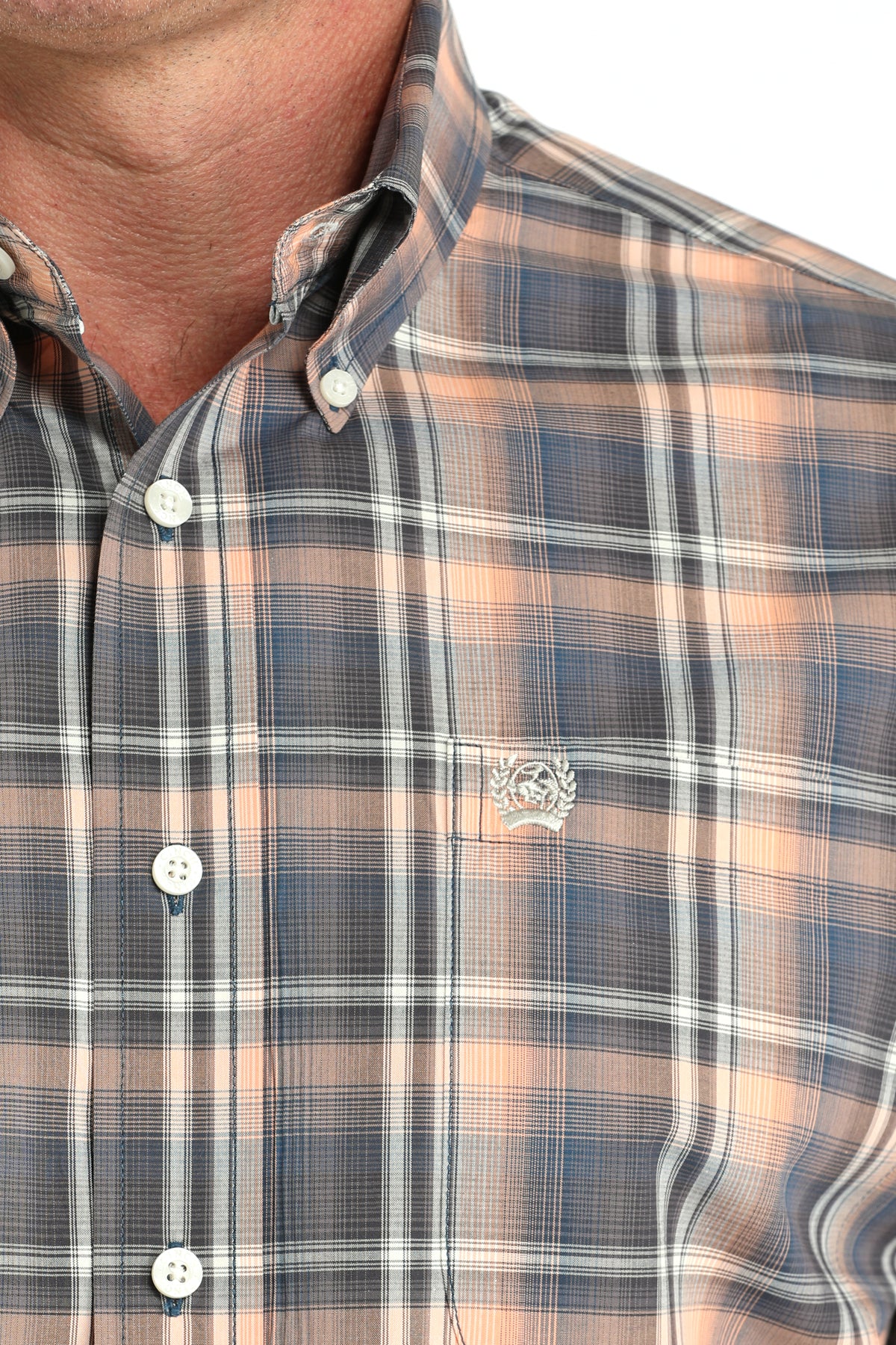 CINCH MEN'S L/S MULTI PLAID